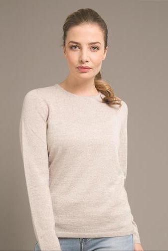 Royal Merino - 100% Merino Classic Crew (RM2050CR) Light Sand.