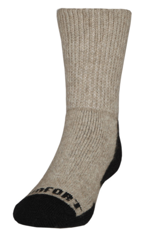 Merino and Possum socks. Colour Natural stone