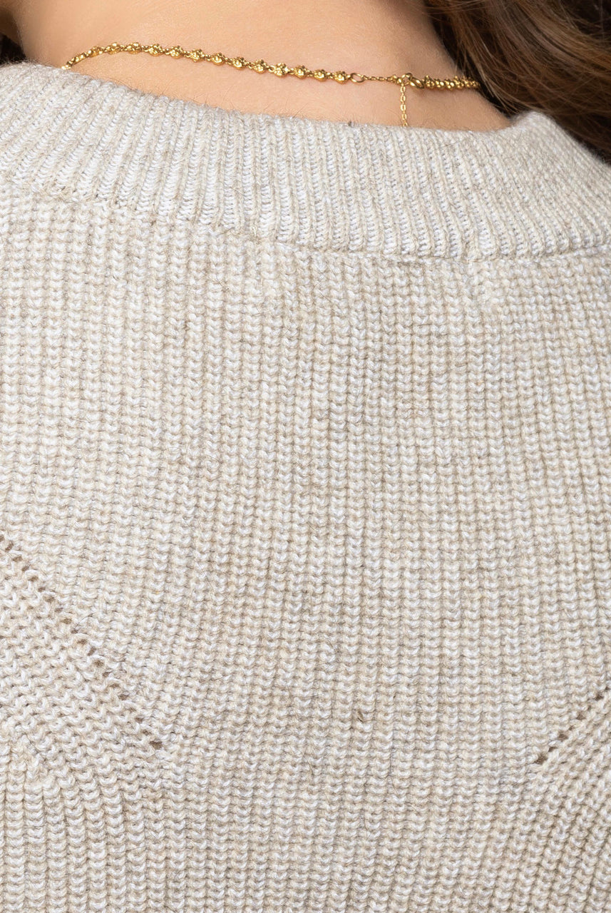Noble Wilde Saisons - Shoreline Short Sleeve in the colour Natural/White