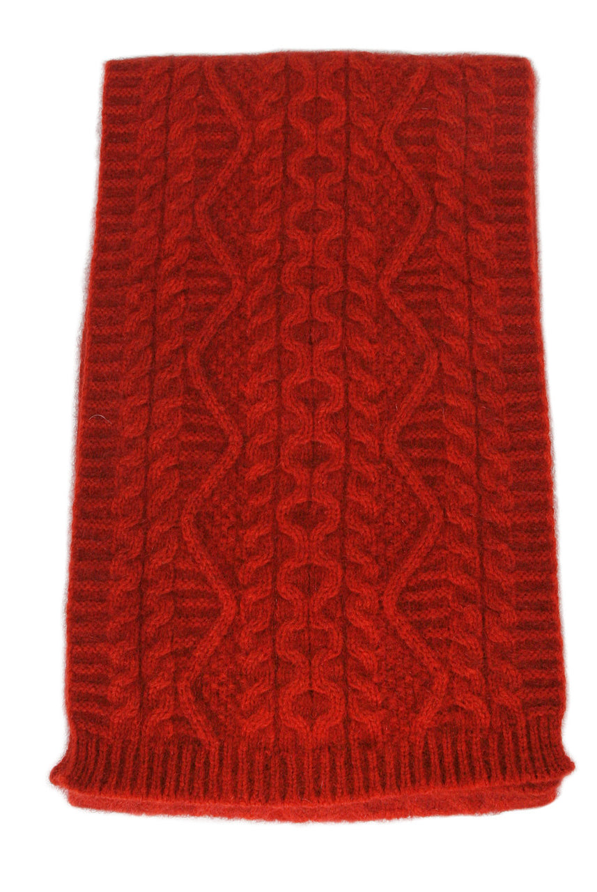 Pumpkin colour scarf