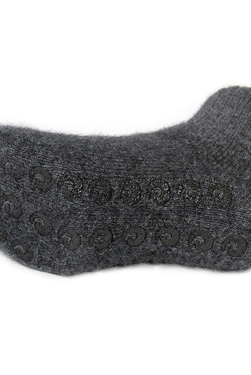 Lothlorian - Merino & Possum House Sock (9933) Charcoal