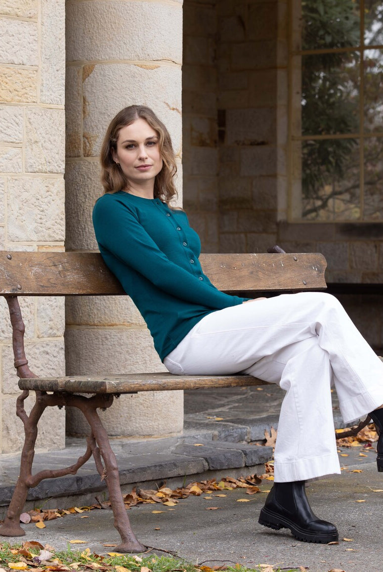 Bay Road - Merino Legend Crew Cardigan (BR786) BR786