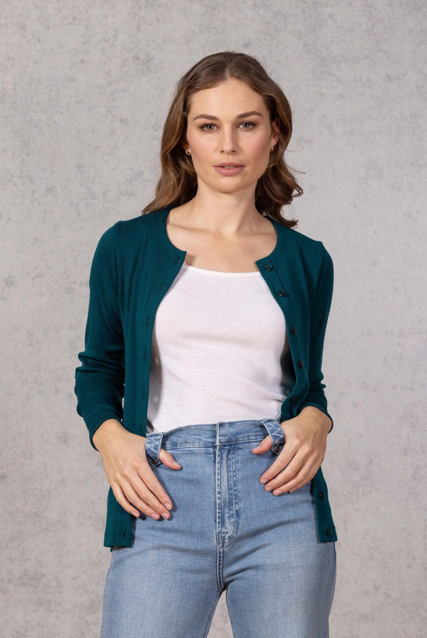 Bay Road - Merino Legend Crew Cardigan (BR786) BR786