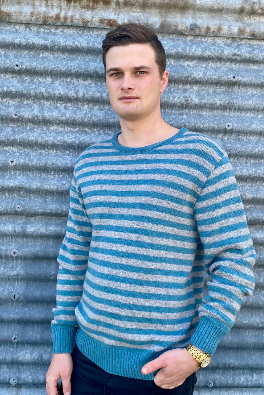 Teal/Grey