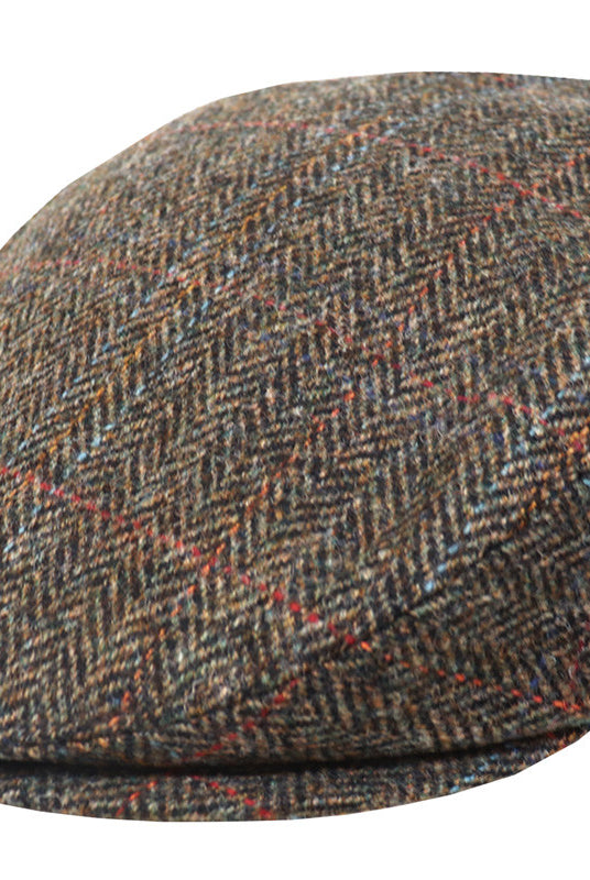 Hills Hats Warrington Tweed Traditional Cheesecutter (HH259)