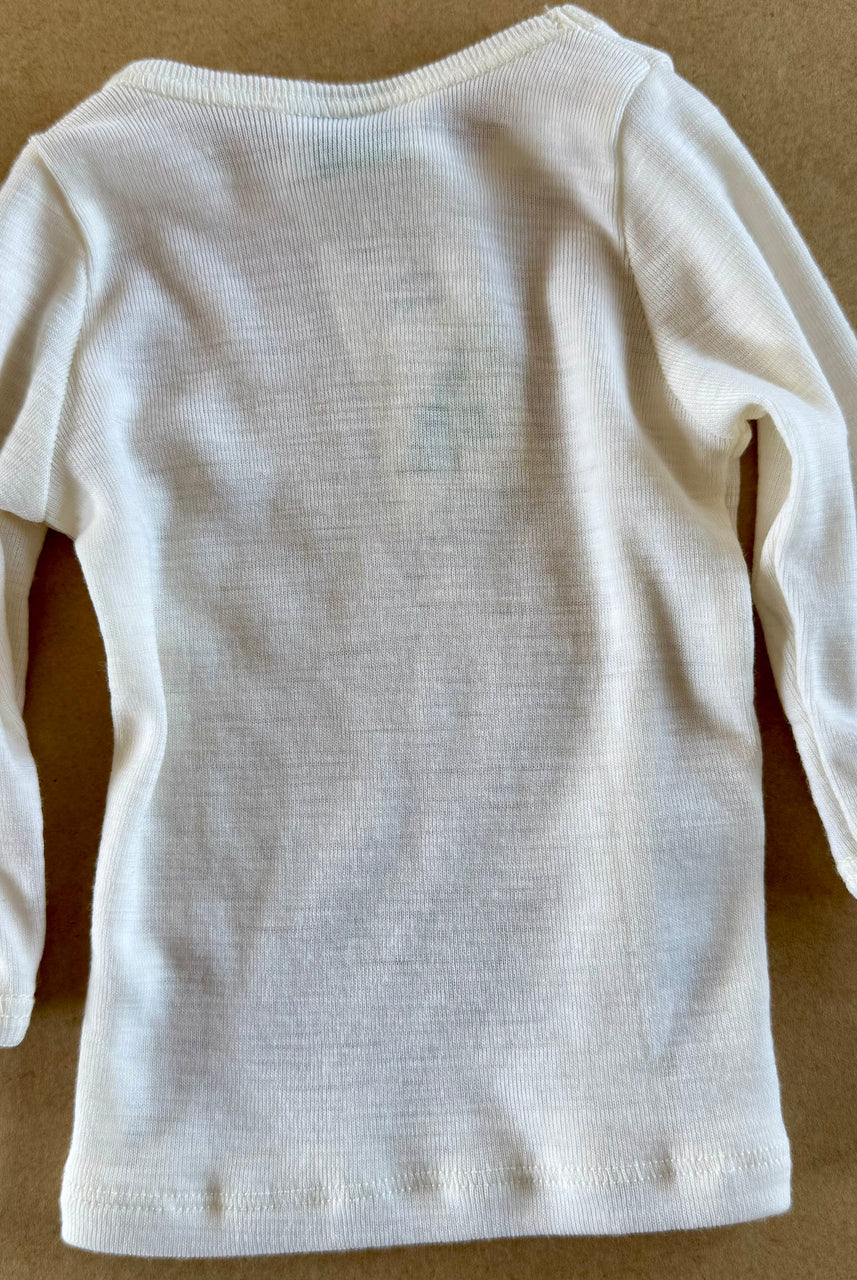 Fernz - Superfine Merino Wool Long Sleeved Babies Top (F800TL)