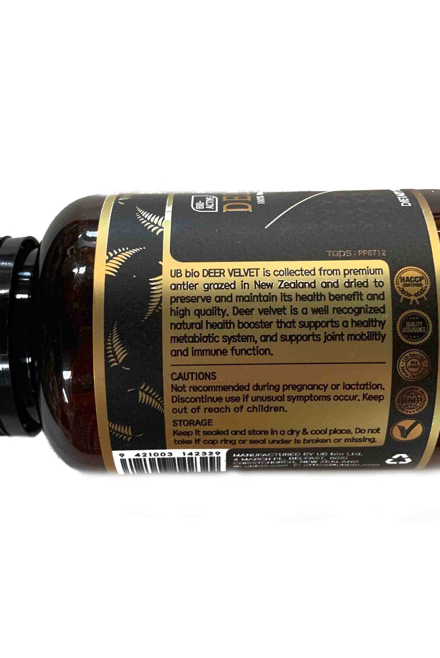 Deer Velvet Capsules 500mg