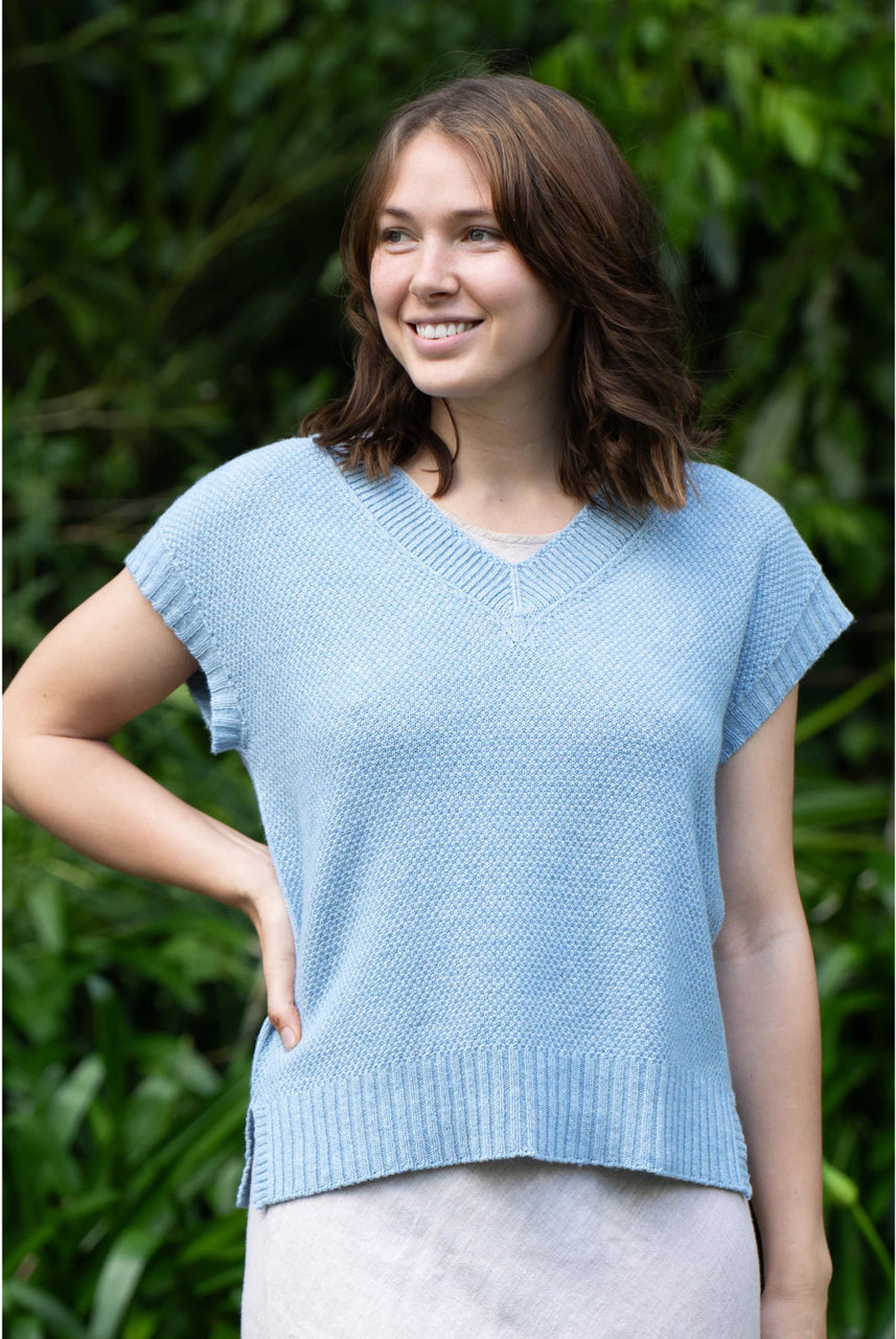 Lothlorian - Cotton & Merino Evie Vest (CM105)