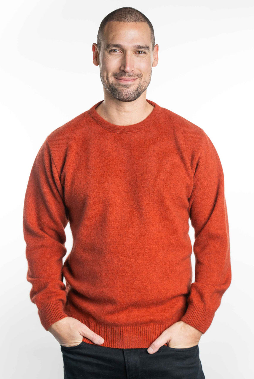 Koru - Men's Crew Neck Sweater (KO840) Sienna