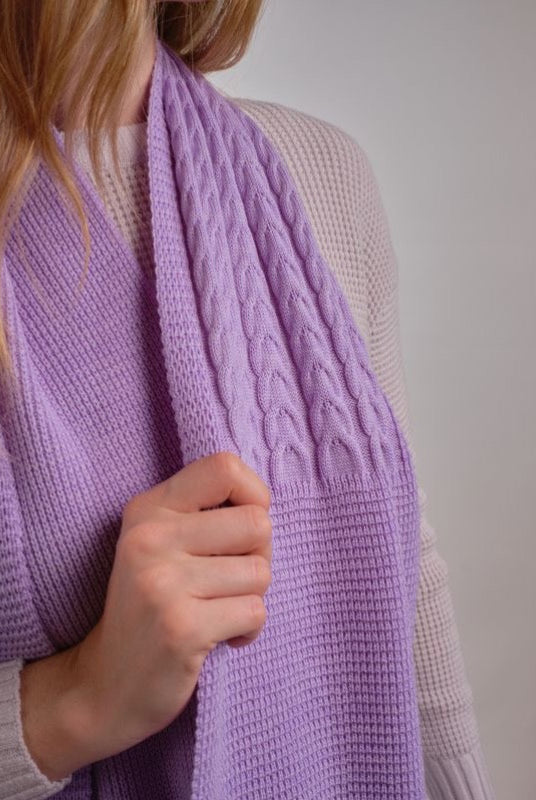 Country Laine - Merino Textured Scarf (CL0022)