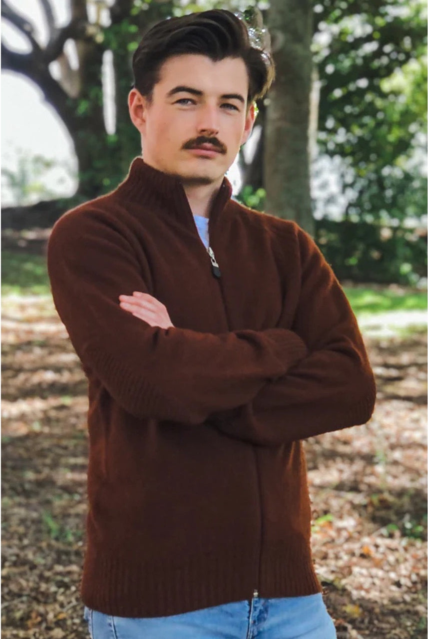Lothlorian - Men's Patch Jacket (9819) Russet
