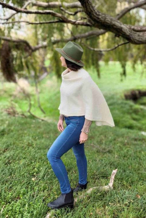 Bohepe - Wild Merino Poncho (BP001)