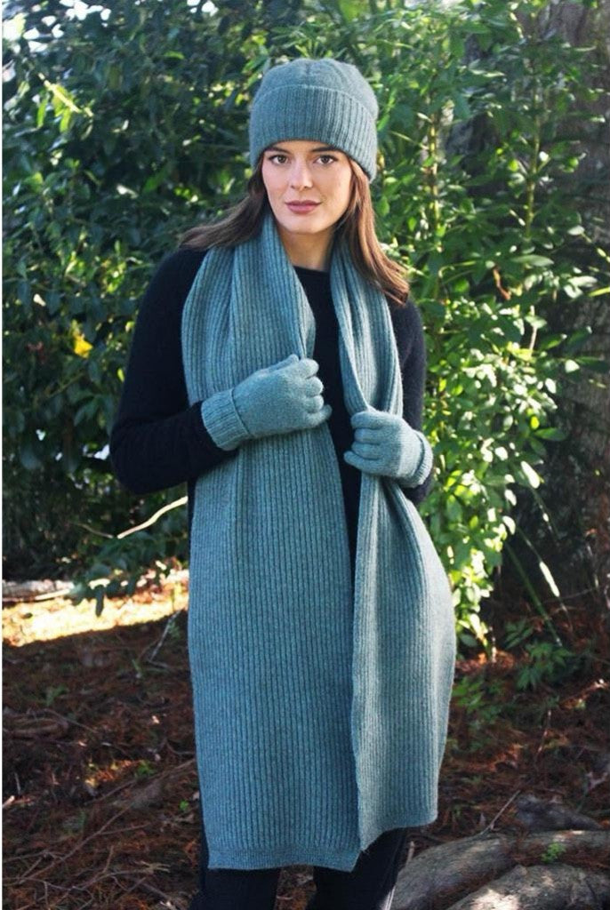 Lothlorian - Merino & Possum Turnback Scarf (9732)
