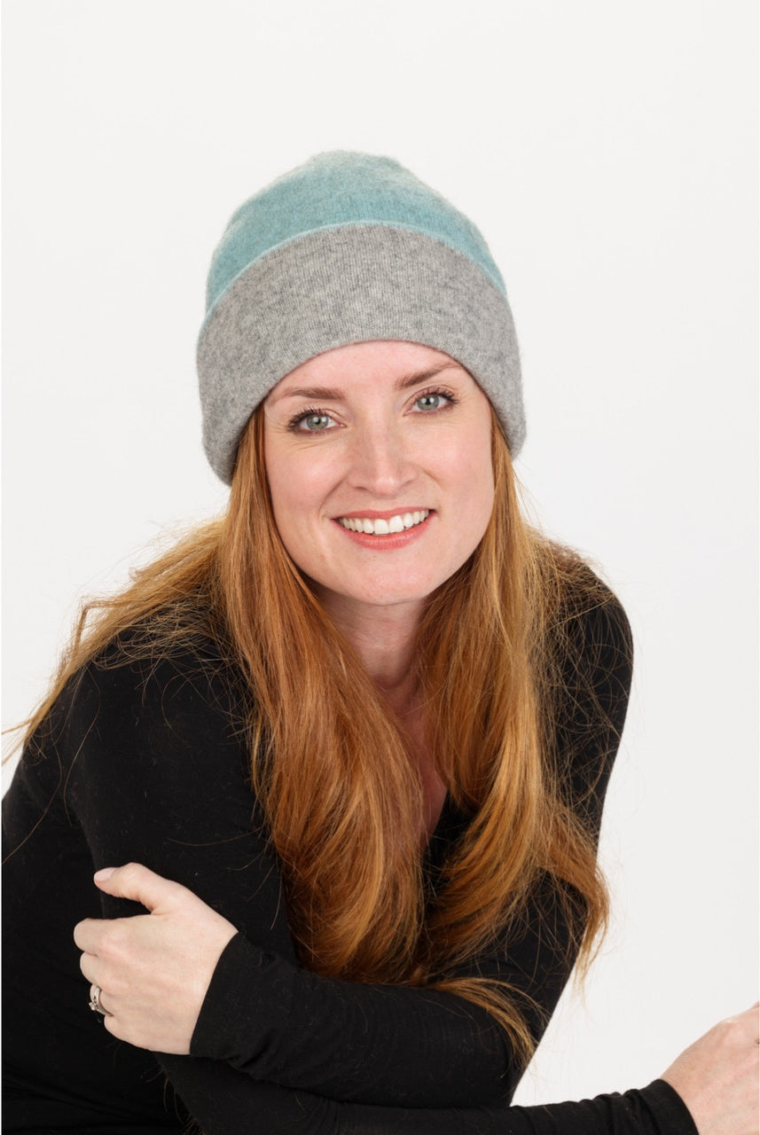 Native World - Merino & Possum Reversible Beanie (NX740)