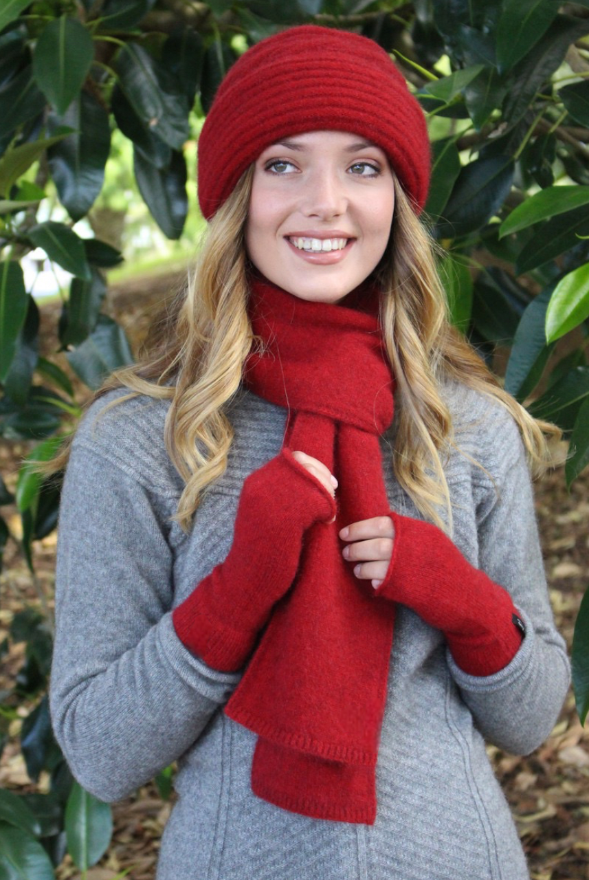 Lothlorian- Possum & Merino Double Thickness Scarf (9899)