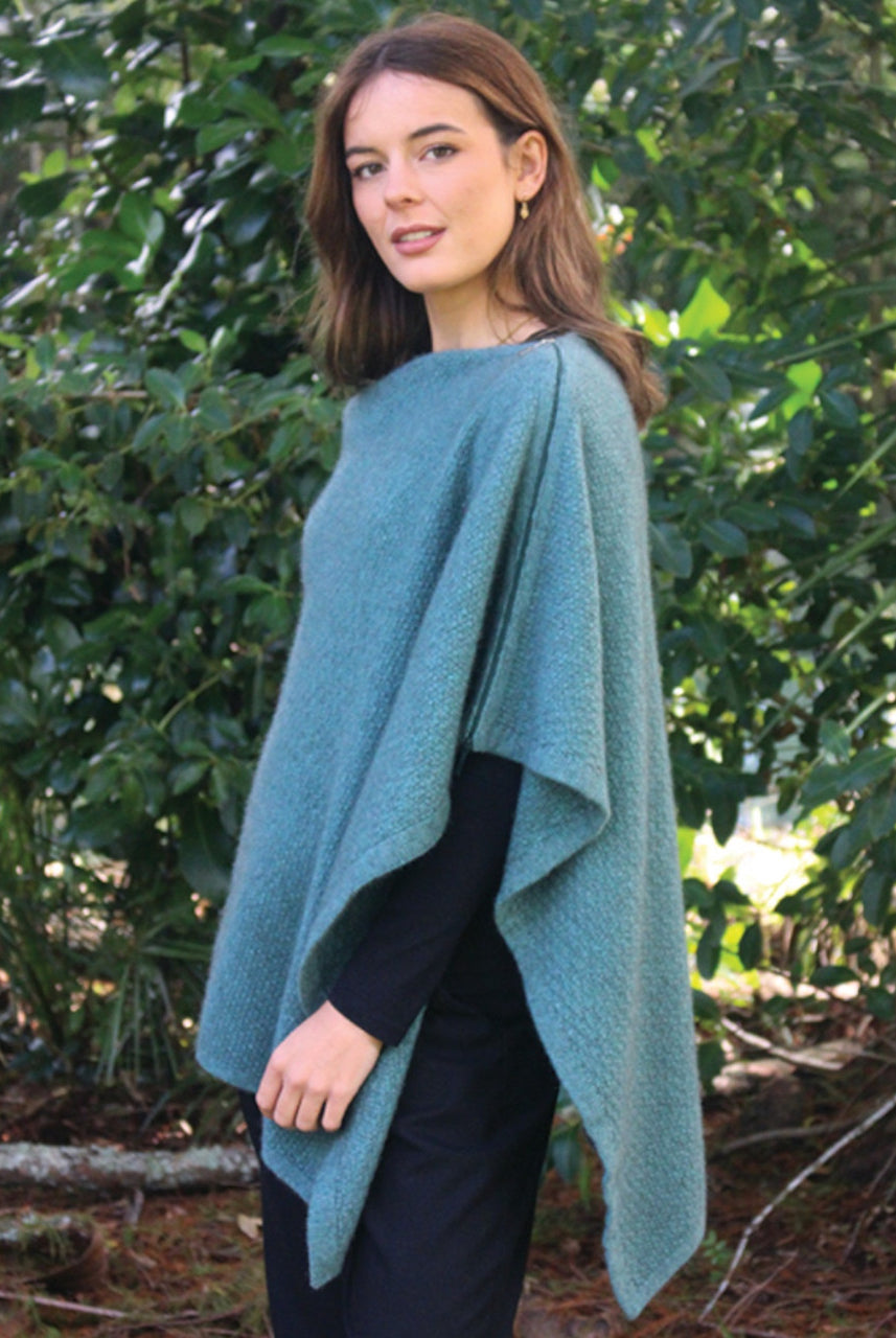 Zippered Wrap in Sage