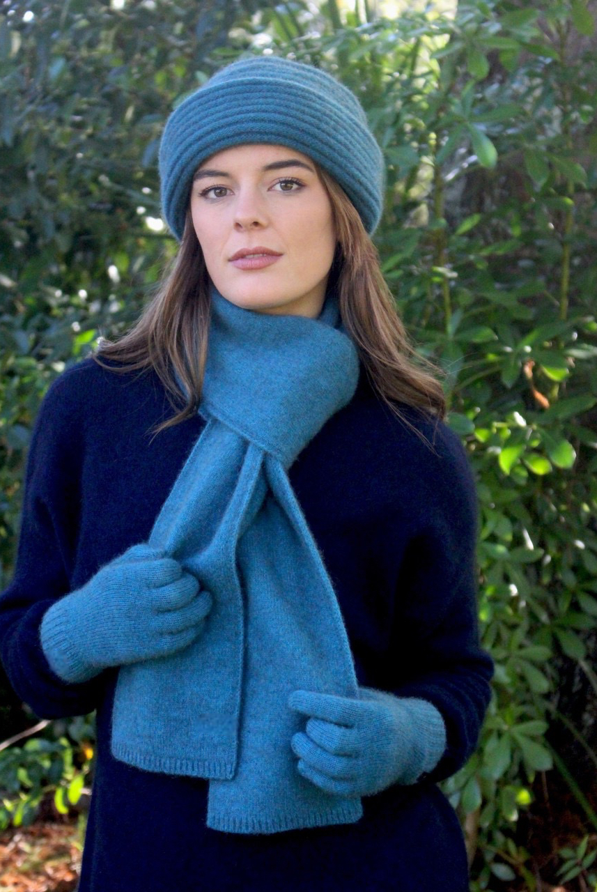 Lothlorian- Possum & Merino Double Thickness Scarf (9899)