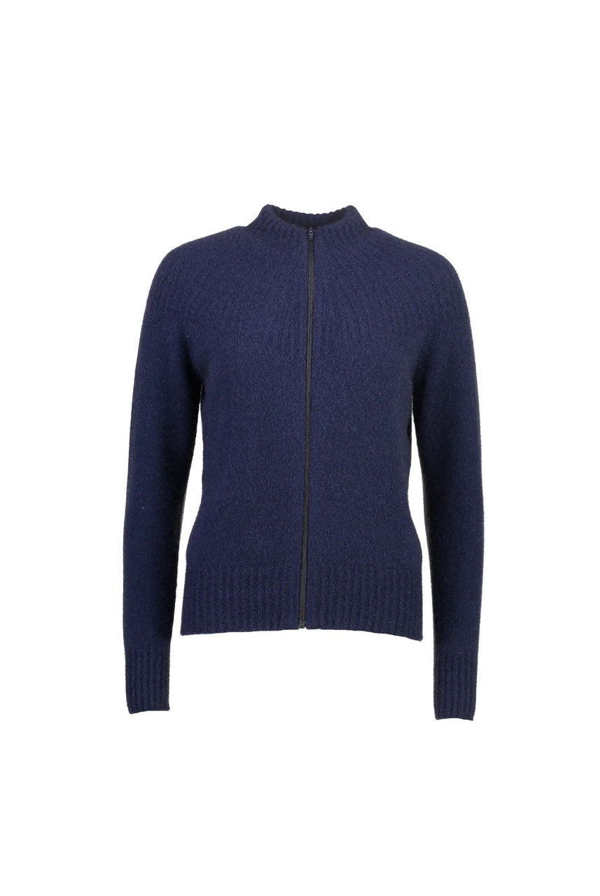 McDonald - Yolk Neck Cable Jacket (5018) Navy