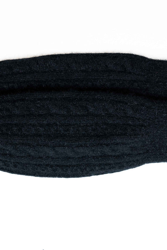Koru - Cable Leg Warmers (KO102)Black