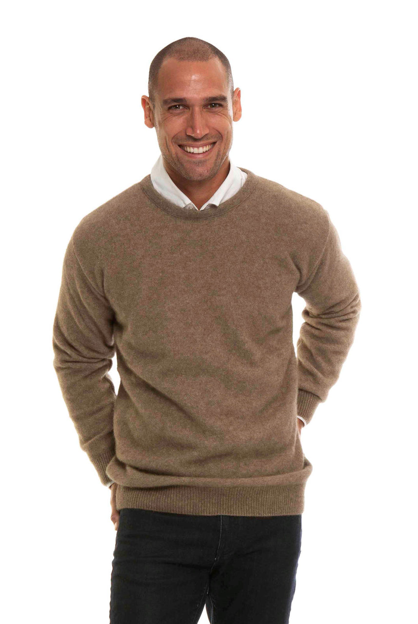 Koru Crew Neck colour Mocha