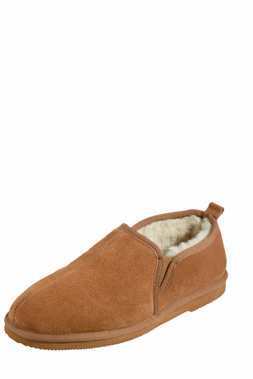 Mi Woolies - Romeo Sheepskin Slipper (284) in the colour Walnut