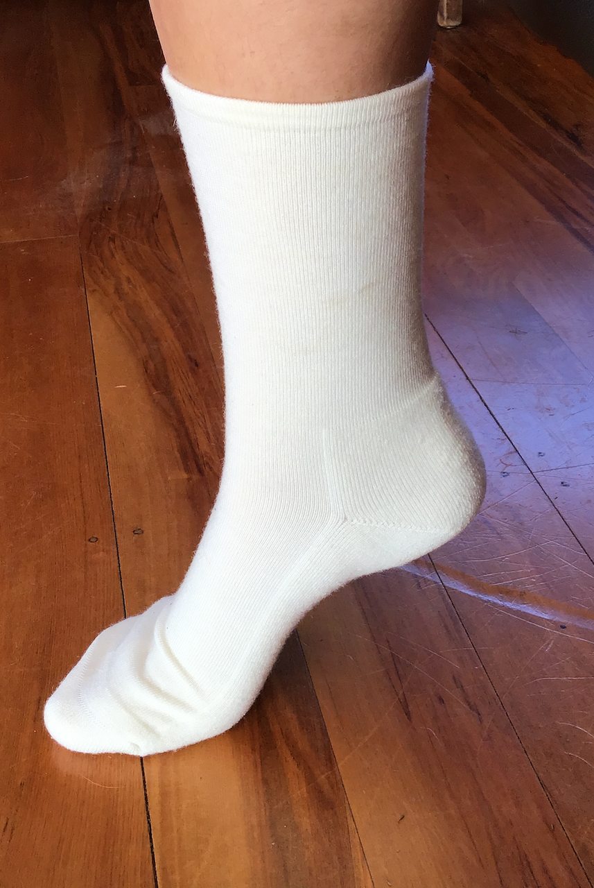 Duthie & Bull - Merino Ladies Health Socks (DB8466)white