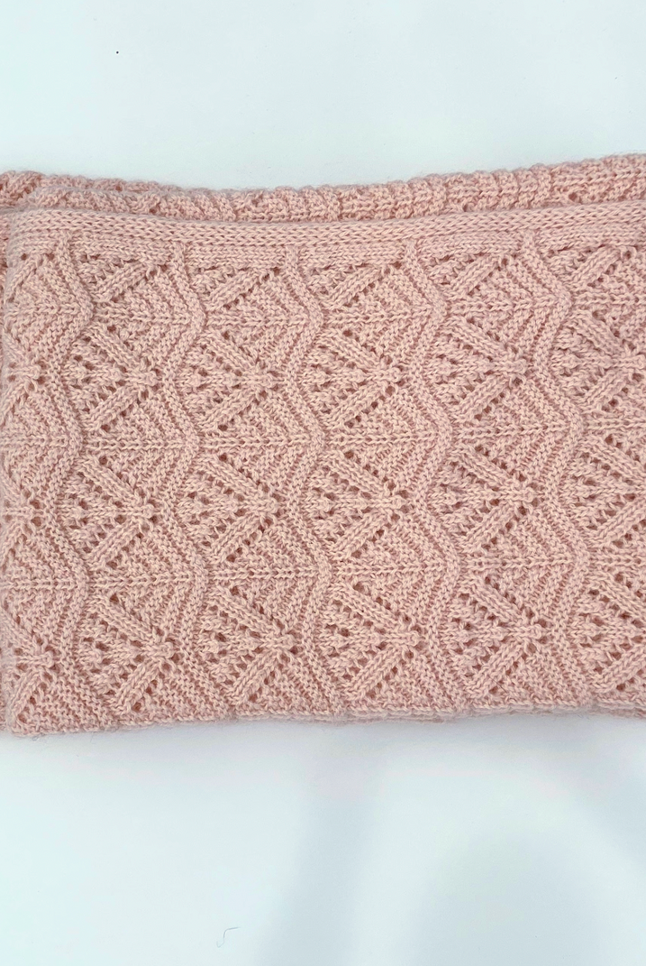 Natures Best Baby Alpaca Shawl (w15-45)Blush