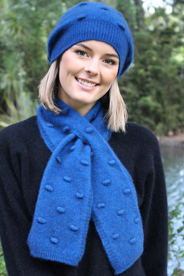 Lothlorian-Merino&Possum Bobble Set-Lagoon