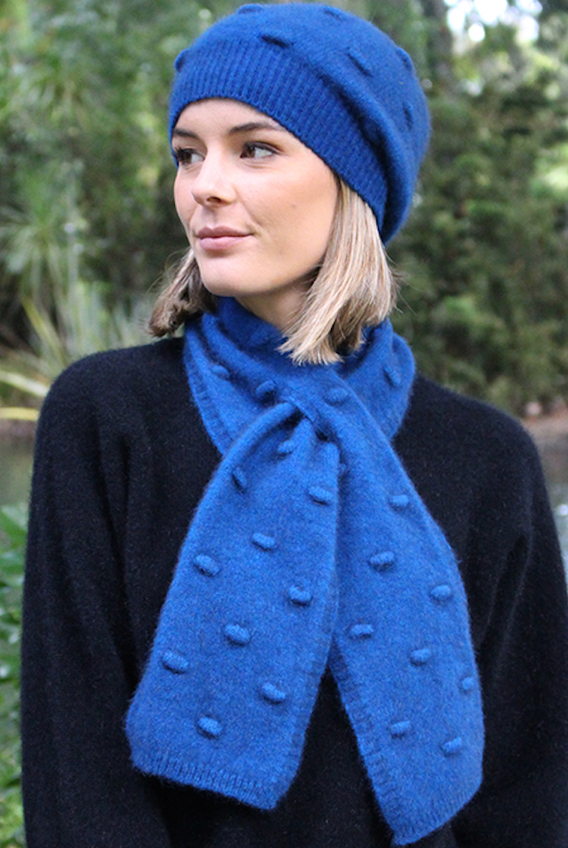Lothlorian-Merino&Possum Bobble Set-Lagoon