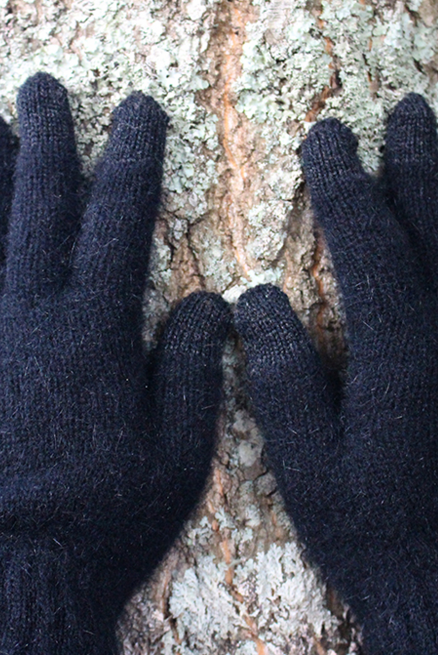 Lothlorian - Merino & Possum Conductive Glove (9907GLOVES)Black