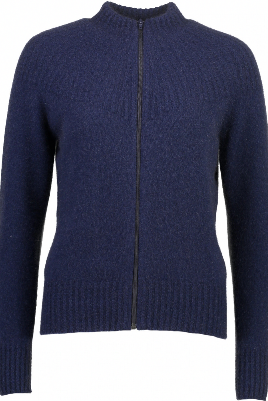 McDonald - Yolk Neck Cable Jacket (5018)Navy
