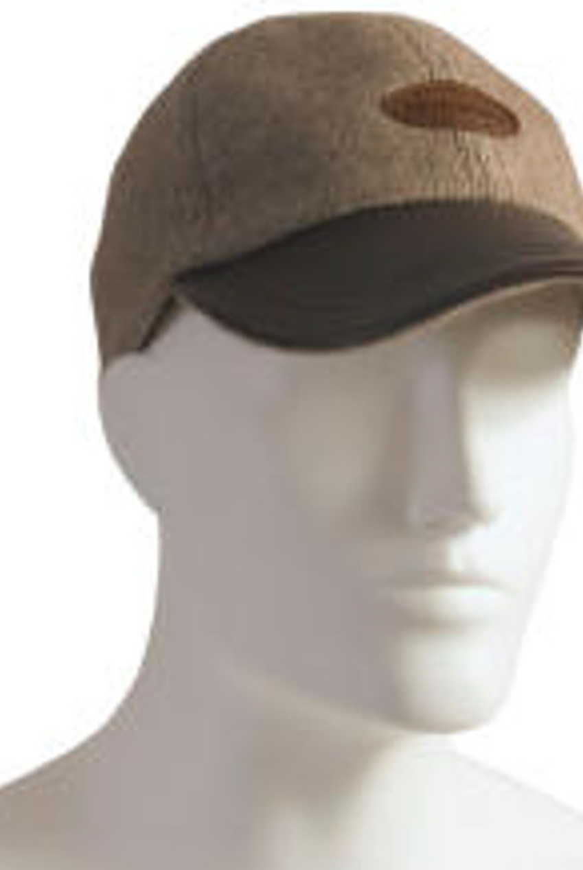 McDonald - Possum & Merino Cap with Leather Peak (607)