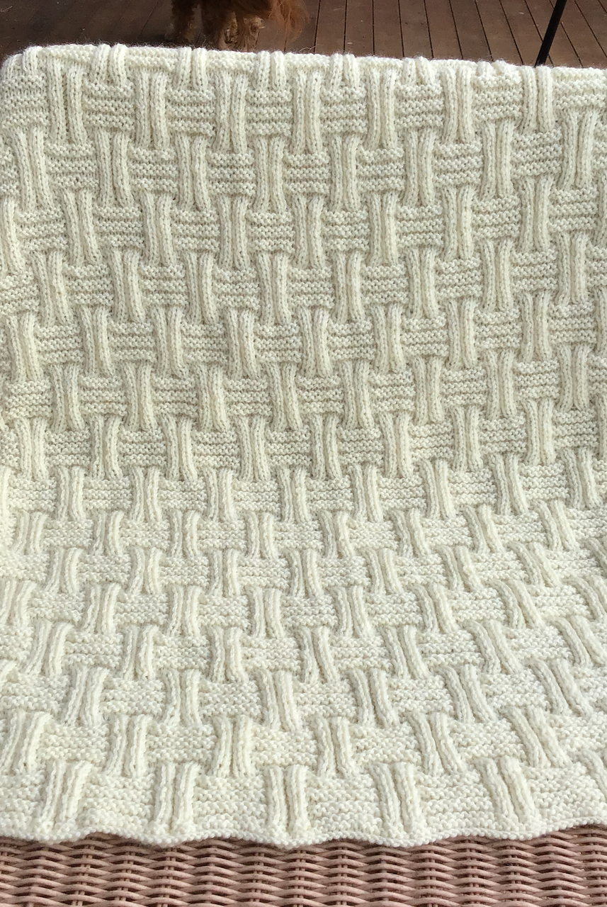 Crucci - Basket Weave Blanket Knitting Kit (CrucciBK)