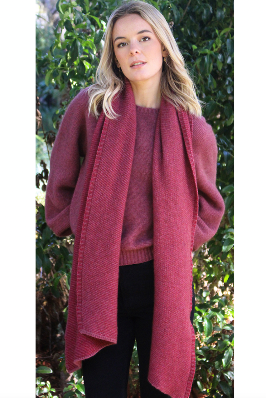 Lothlorian - Bias Scarf (9876)Orchid/Raspberry