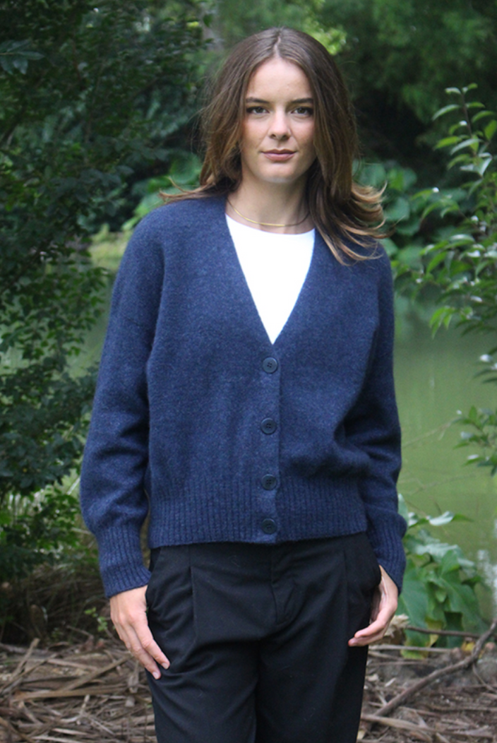 Lothlorian - Prime Cardigan Denim