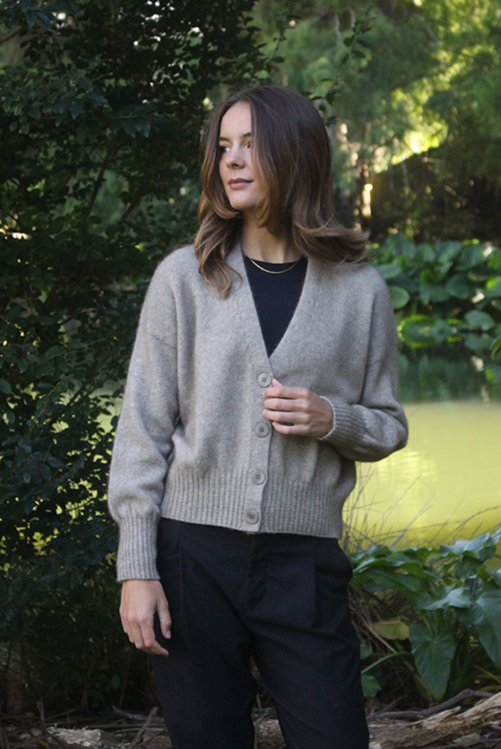 Lothlorian - Prime Cardigan Natural