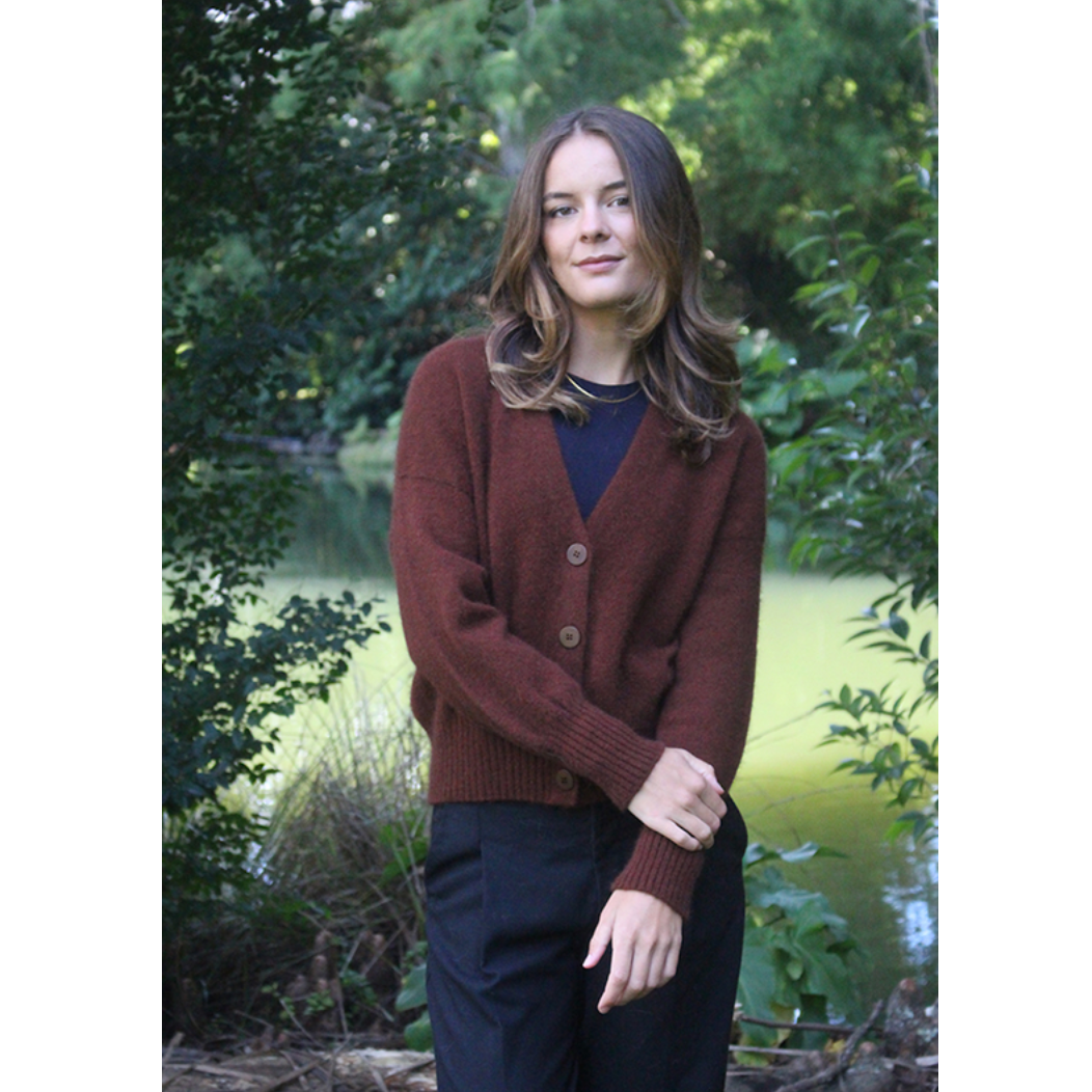 Lothlorian - Prime Cardigan Russet