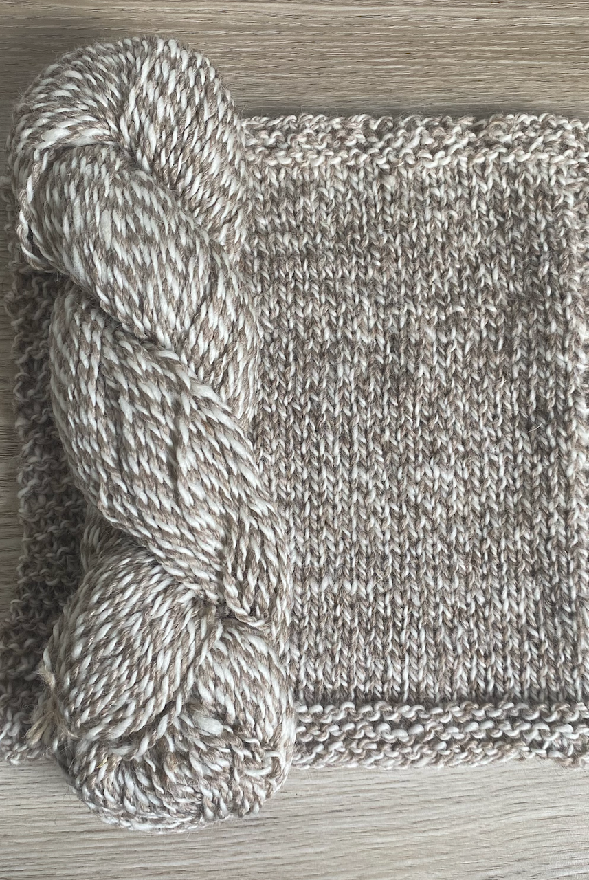 Black Hills - Natural Coloured Undyed 10ply Fleck Wool (BHFLECK)