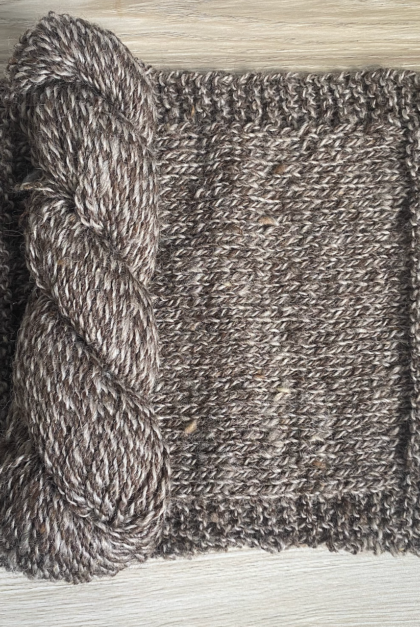 Black Hills - Natural Coloured Undyed 10ply Fleck Wool (BHFLECK)