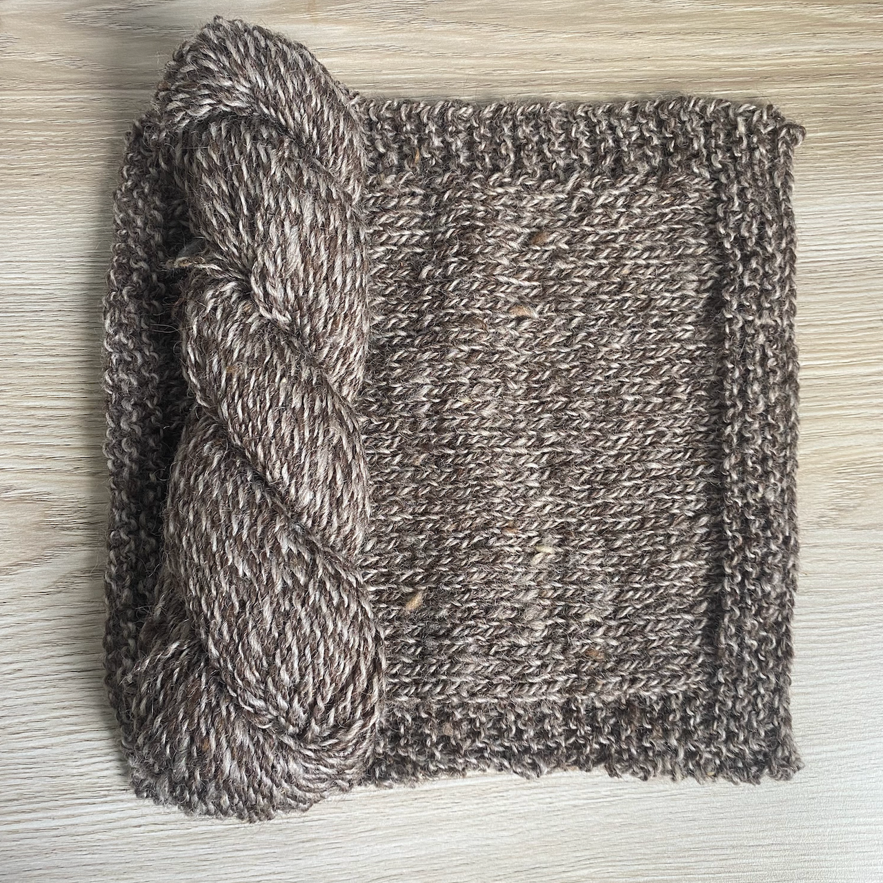 Black Hills - Natural Coloured Undyed 10ply Fleck Wool (BHFLECK)