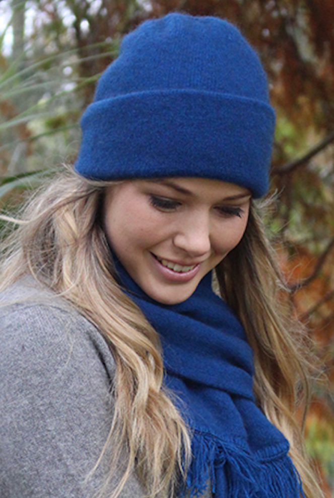 Lothlorian - Plain Beanie (9903)Lagoon