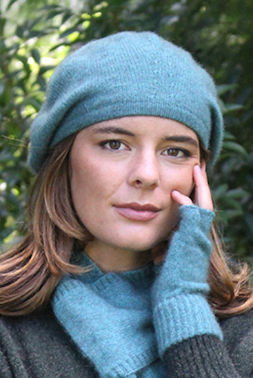 Lothlorian Merino - Possum Plain Beret (9904)Sage