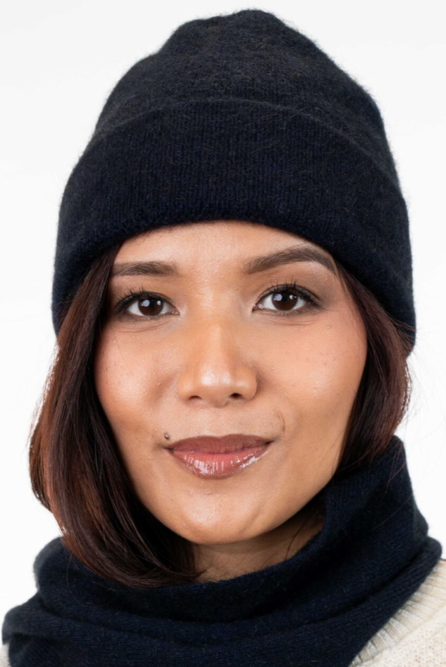 Koru - Merino & Possum Plain Beanie (KO159)
