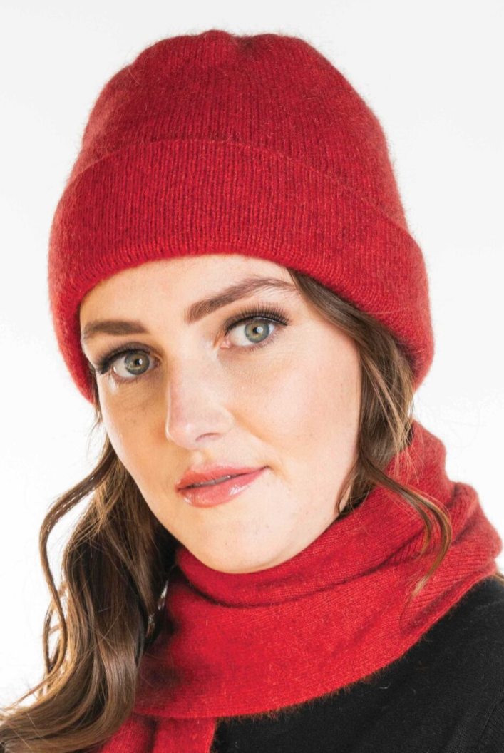 Koru - Merino & Possum Plain Beanie (KO159)Rata