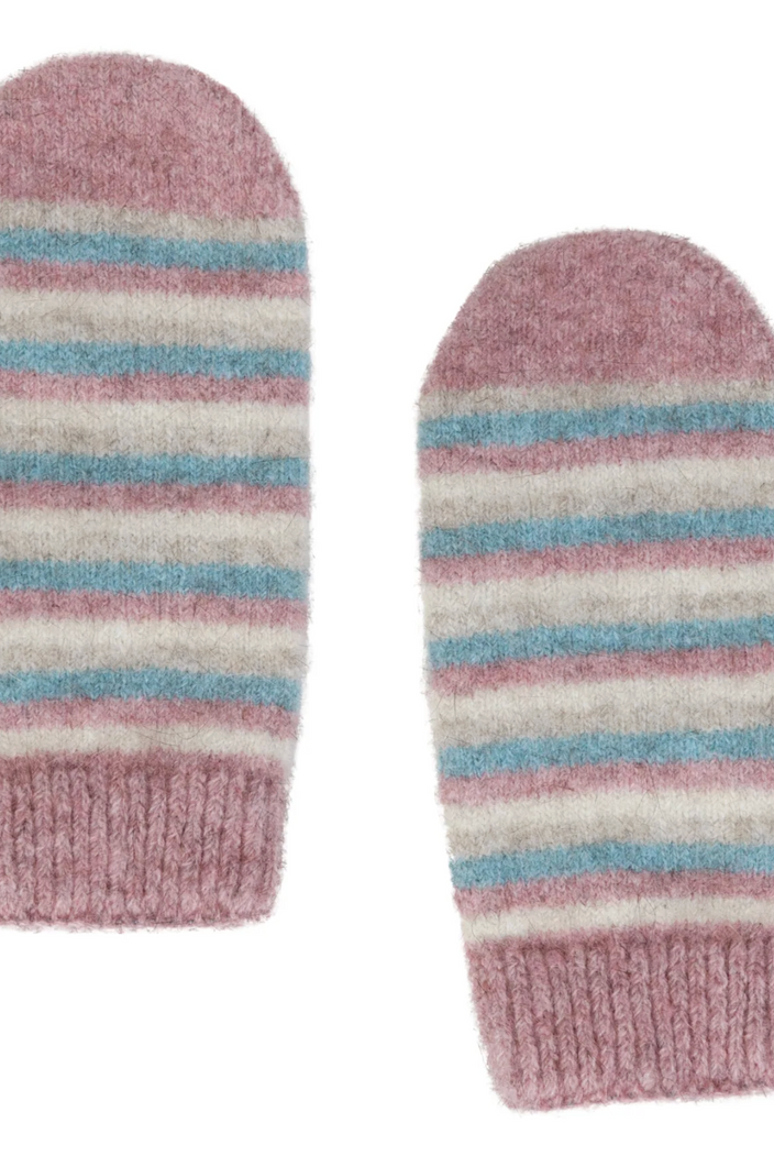 Child's Merino -possum mitten in Lily