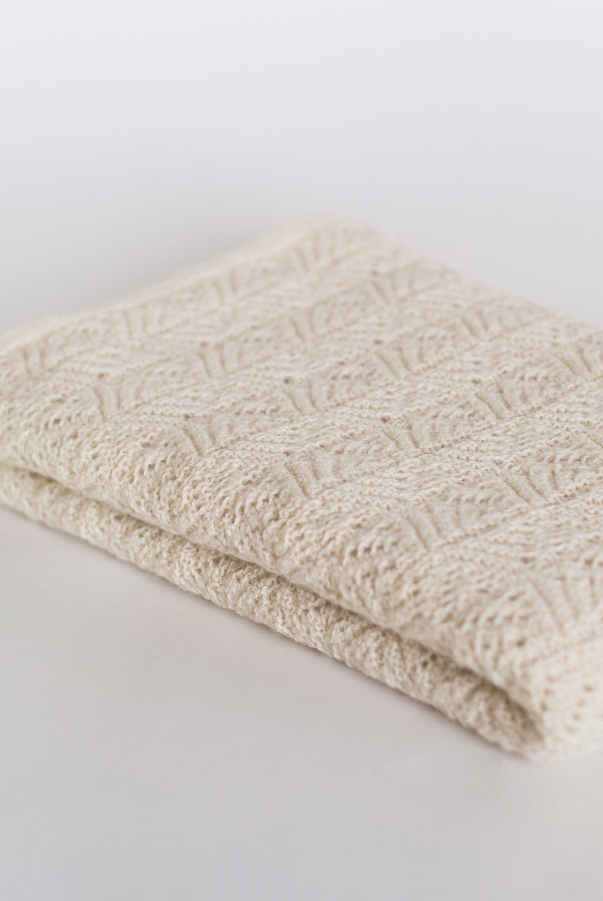 Natures Best Baby Alpaca Shawl (w15-45)Natural