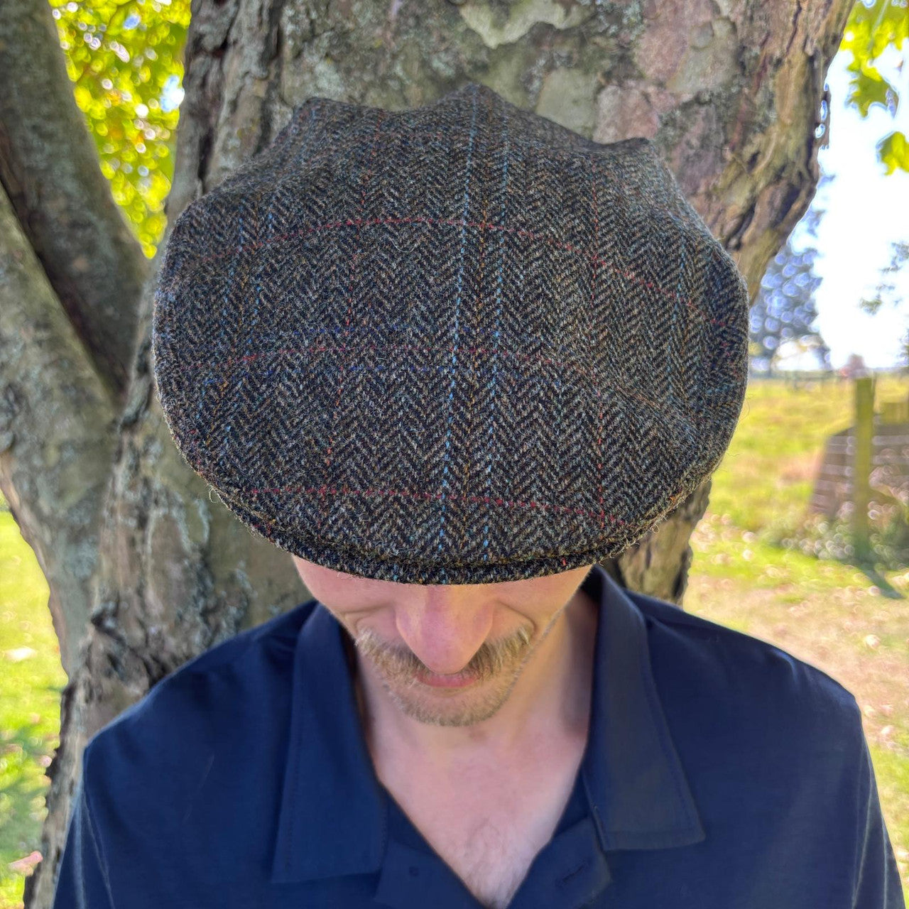 Hills Hats Warrington Tweed Traditional Cheesecutter (HH259)