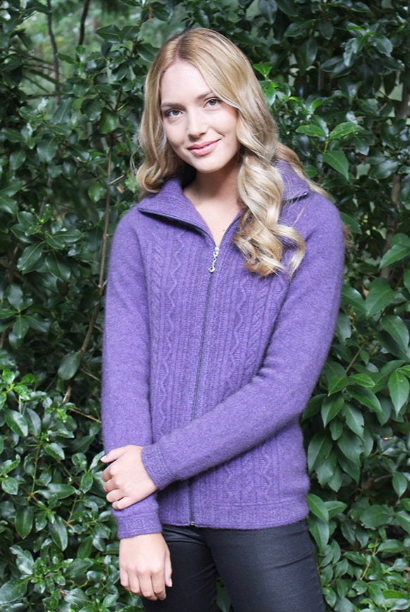 Heix jacket in colour Heather