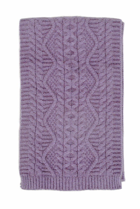 Heather colour scarf