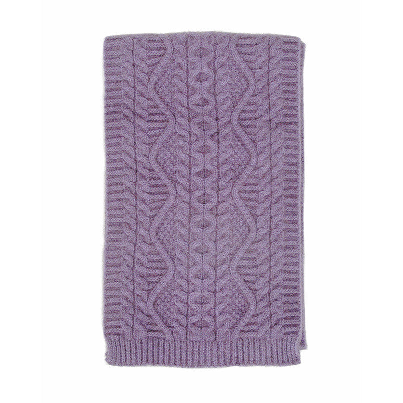 Heather colour scarf